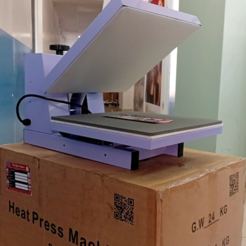 38×38 cm Flatbed Heat Press Machine | T‑Shirt & DTF Press |